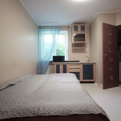 Студия в центре Таллинна — 5 мин до автовокзала, Lubja tn 7b, 21 м², окна во двор