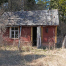 Продается старый дом с большим участком земли на острове Хийумаа